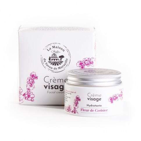 Crème Visage de jour pot 50ml FLEUR DE CERISIER