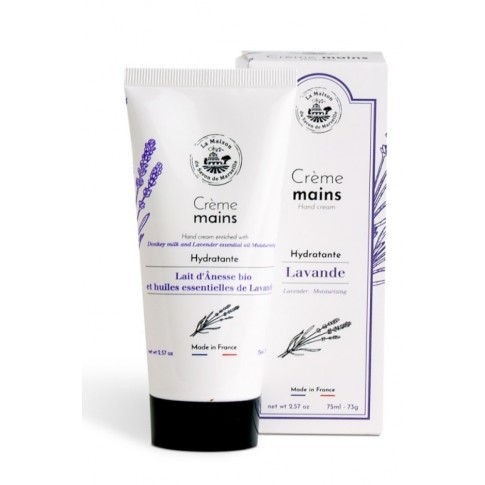 CRÈME MAINS TUBE 75ML – HUILES ESSENTIELLES DE LAVANDE
