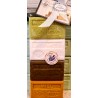 Coffret de 4 savons 125gr BEURRE DE KARITÉ en boite carton