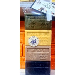 Coffret Fleurs des Champs  de 4 savons 125gr BEURRE DE KARITÉ