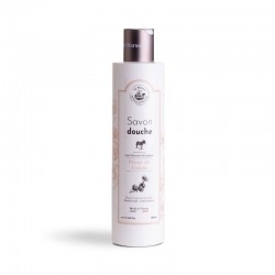 Gel douche 250ml  SAVON DOUCHE  FLEUR DE COTON AU LAIT D'ÂNESSE BIO