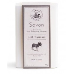 Savon 125gr au lait d'anesse- LAIT FRAIS BIOLOGIQUE