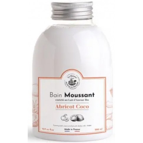 Bain moussant au lait d'ânesse - 500ml