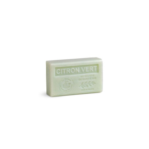 Savon 125gr au beurre de karité bio- CITRON VERT