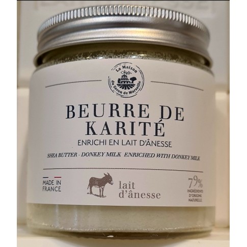 Beurre de karité au lait d'ânesse 120gr