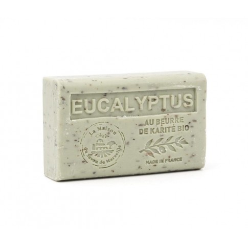 Savon 125gr au beurre de karité bio- EUCALYPTUS