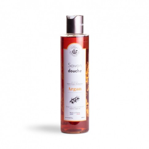 Gel douche 250ml HUILE D'ARGAN Bio NOUVELLE FORMULE