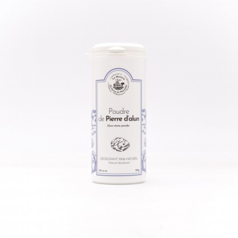 Poudre de pierre d'alun 100gr