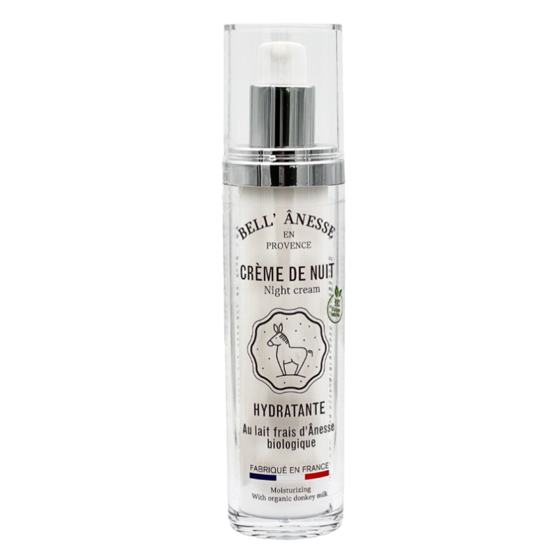 Crème de nuit 50ml au Lait d'Anesse Bio