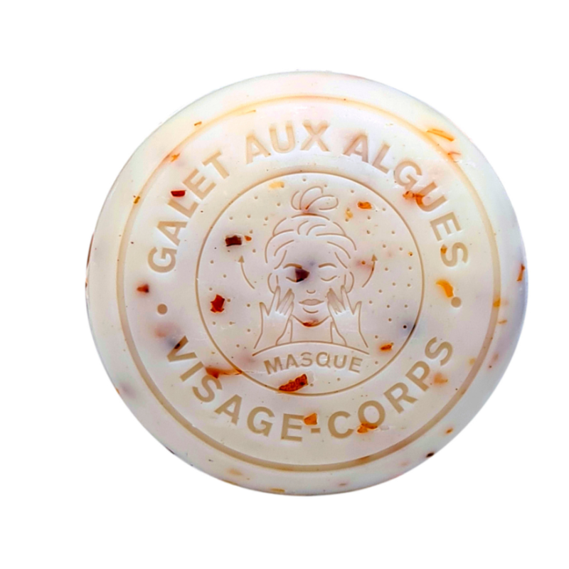 Savon Masque visage au Lait d'Anesse Bio et aux Algues
