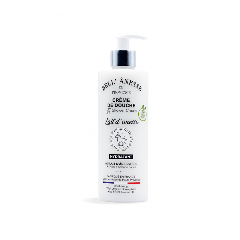 Crème de douche 400ml au Lait d'Anesse Bio