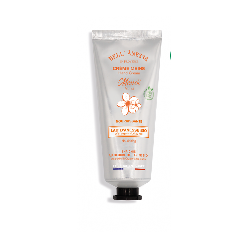 Crème Mains 75ml au LAIT D'ANESSE BIO - MONOÏ