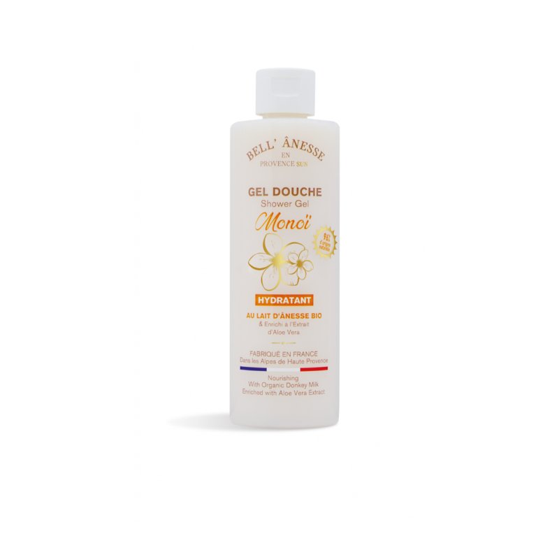 Gel Douche 250ml au LAIT D'ANESSE BIO - MONOÏ