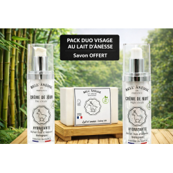PACK DUO VISAGE   AU LAIT D’ÂNESSE BIOLOGIQUE