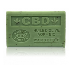 Savon 125gr à l'huile d'olive Bio - CBD