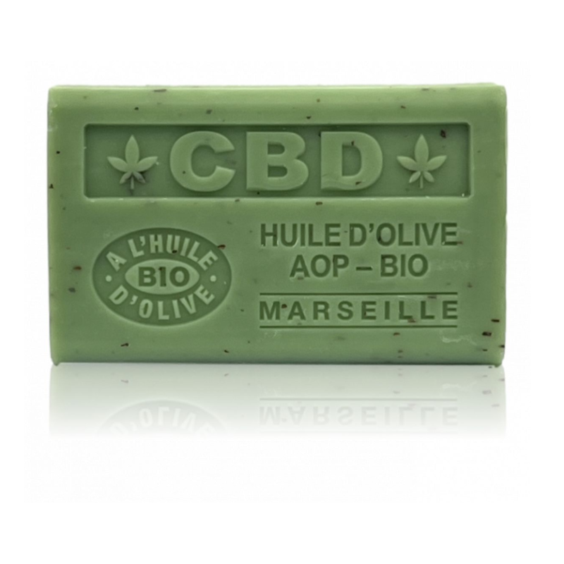 Savon 125gr à l'huile d'olive Bio - CBD