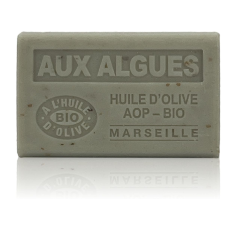 Savon 125gr à l'huile d'olive Bio - ALGUES