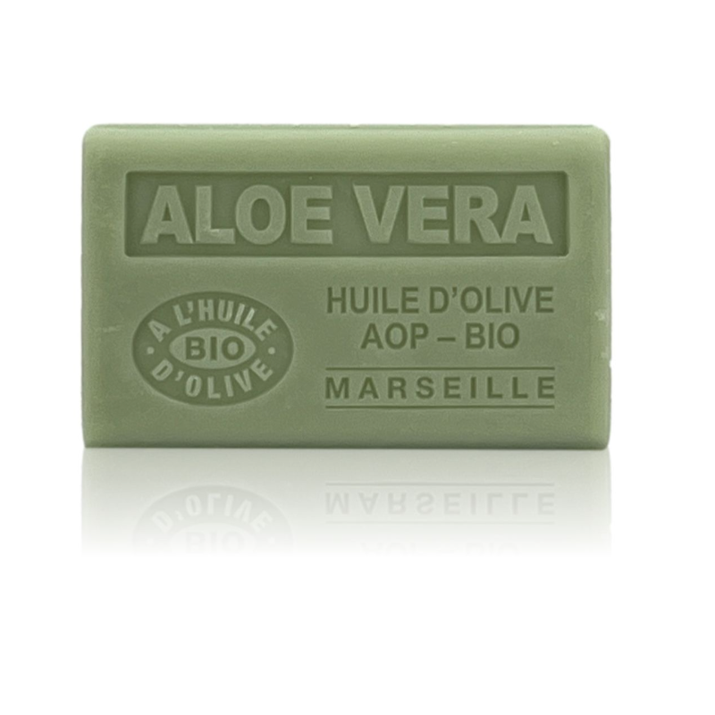 Savon 125gr à l'huile d'olive Bio - ALOE VERA