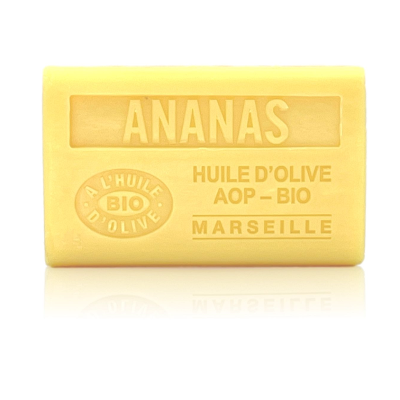 Savon 125gr à l'huile d'olive Bio - ANANAS