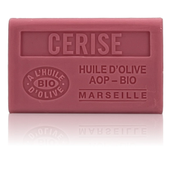 Savon 125gr à l'huile d'olive Bio - CERISE