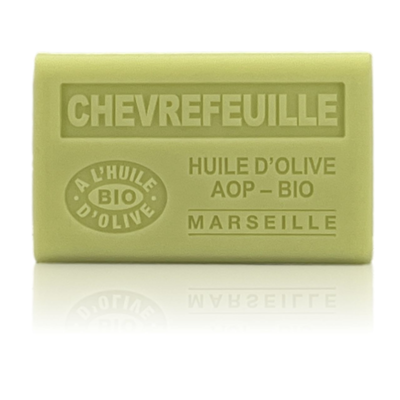 Savon 125gr à l'huile d'olive Bio - CHEVREFEUILLE