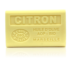 Savon 125gr à l'huile d'olive Bio - CITRON