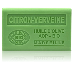 Savon 125gr à l'huile d'olive Bio - CITRON VERVEINE