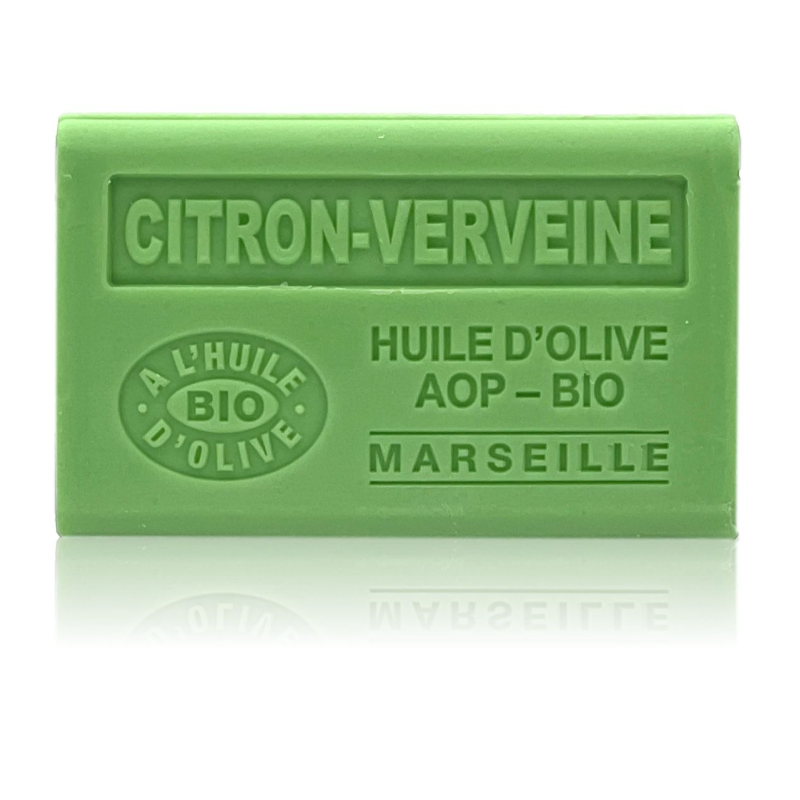 Savon 125gr à l'huile d'olive Bio - CITRON VERVEINE