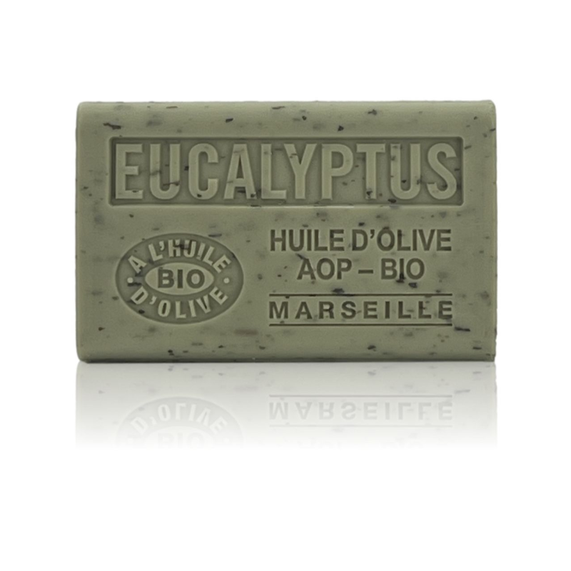 Savon 125gr à l'huile d'olive Bio - EUCALYPTUS