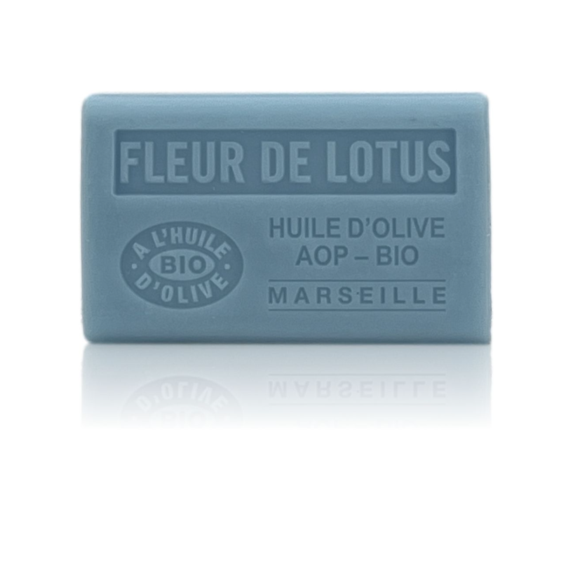 Savon 125gr à l'huile d'olive Bio - FLEUR DE LOTUS