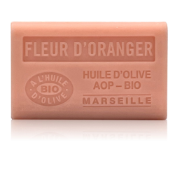 Savon 125gr à l'huile d'olive Bio - FLEUR D'ORANGER