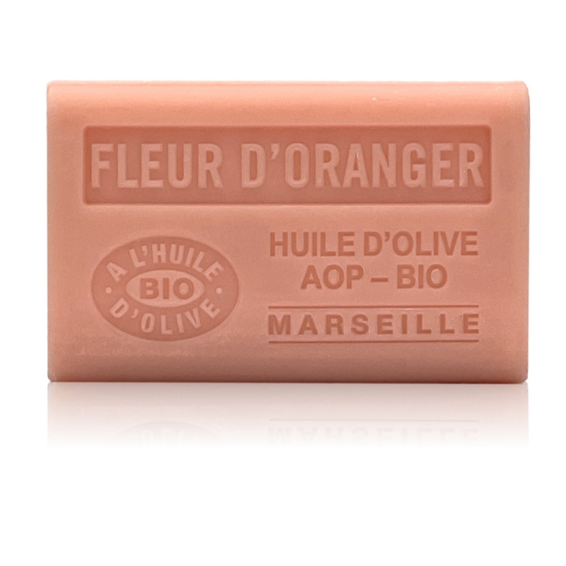 Savon 125gr à l'huile d'olive Bio - FLEUR D'ORANGER