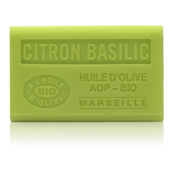Savon 125gr à l'huile d'olive Bio - CITRON BASILIC
