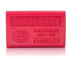 Savon 125gr à l'huile d'olive Bio - CRANBERRY