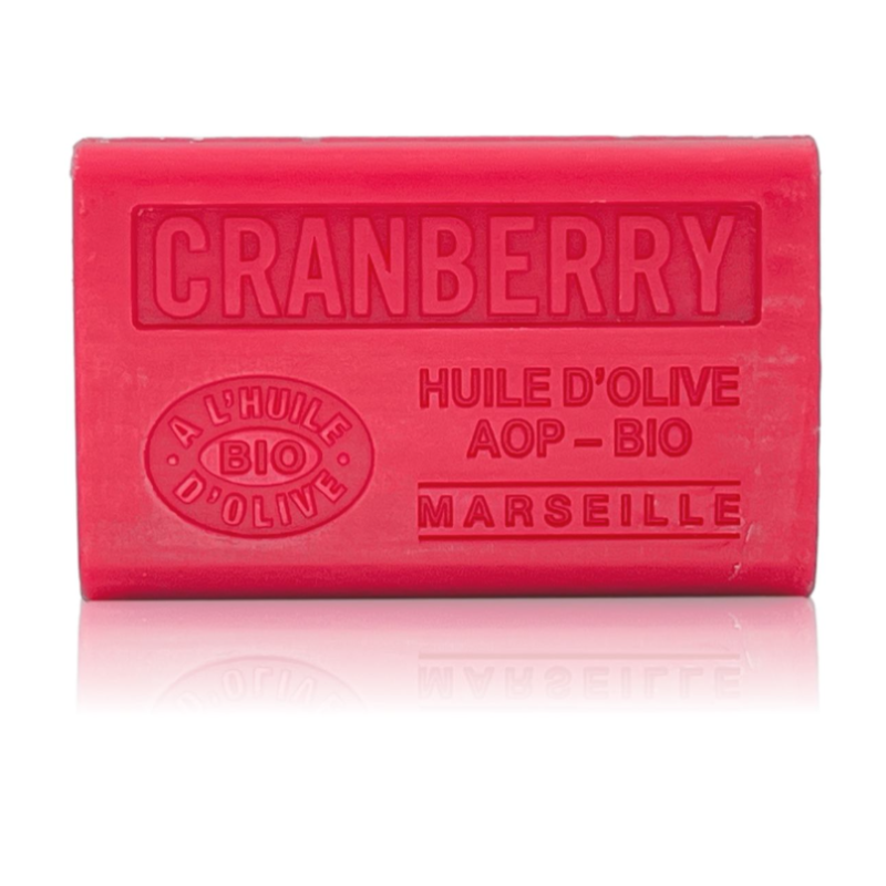 Savon 125gr à l'huile d'olive Bio - CRANBERRY