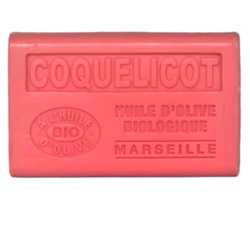 Savon 125gr à l'huile d'olive Bio - COQUELICOT
