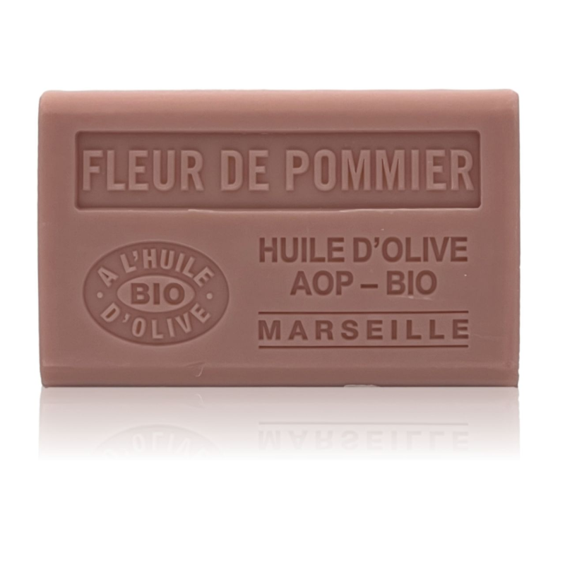 Savon 125gr à l'huile d'olive Bio - FLEUR DE POMMIER