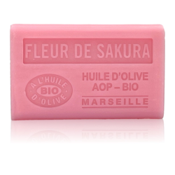 Savon 125gr à l'huile d'olive Bio - FLEUR DE SAKURA