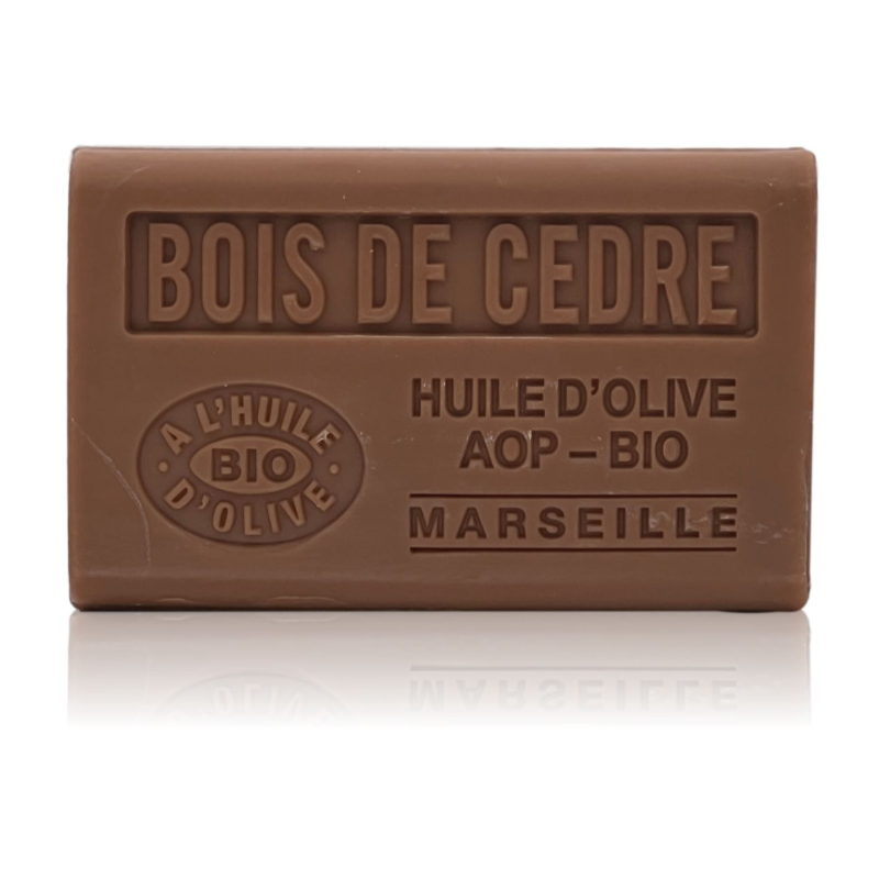 Savon 125gr à l'huile d'olive Bio - BOIS DE CEDRE