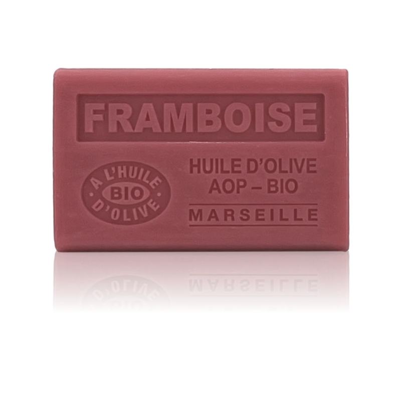 Savon 125gr à l'huile d'olive Bio - FRAMBOISE