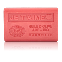 Savon 125gr à l'huile d'olive Bio - JE T'AIME