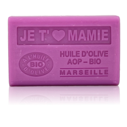 Savon 125gr à l'huile d'olive Bio - JE T'AIME MAMIE