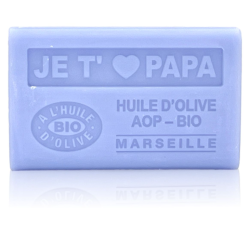 Savon 125gr à l'huile d'olive Bio - JE T'AIME PAPA