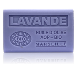 Savon 125gr à l'huile d'olive Bio - LAVANDE