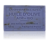 Savon 125gr à l'huile d'olive Bio - LAVANDE FLEUR