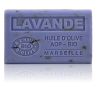 Savon 125gr à l'huile d'olive Bio - LAVANDE FLEUR