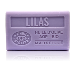 Savon 125gr à l'huile d'olive Bio - LILAS