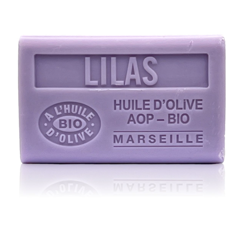Savon 125gr à l'huile d'olive Bio - LILAS