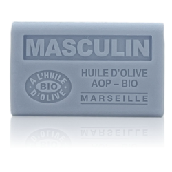 Savon 125gr à l'huile d'olive Bio - MASCULIN