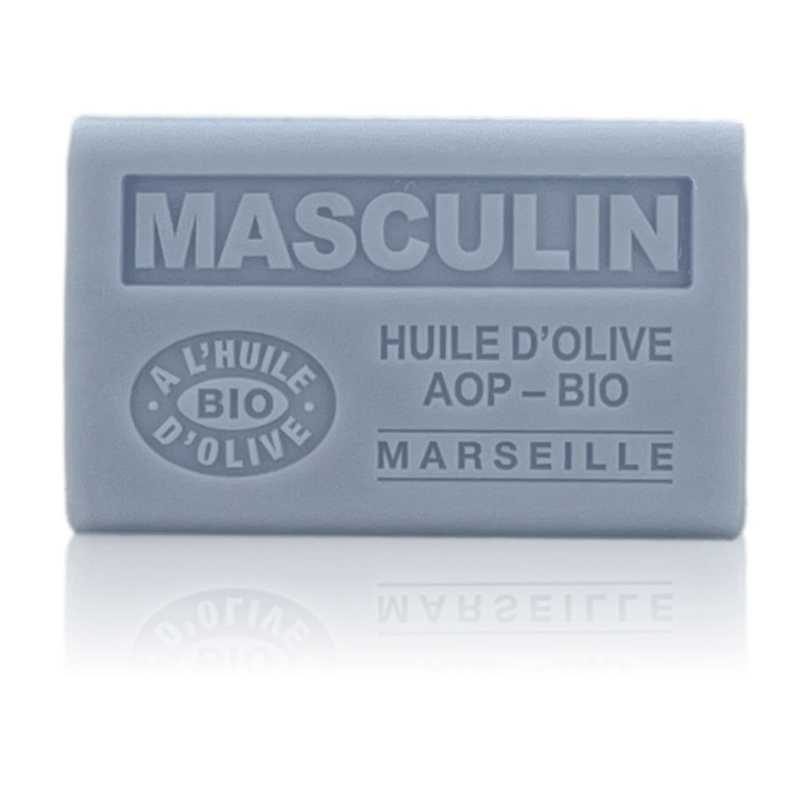 Savon 125gr à l'huile d'olive Bio - MASCULIN